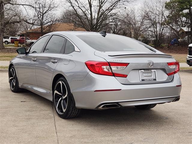 2022 Honda Accord Sedan Vehicle Photo in GAINESVILLE, TX 76240-2013