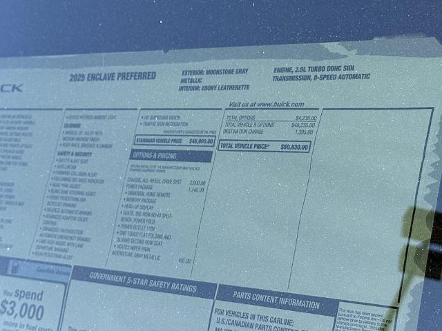 2025 Buick Enclave Vehicle Photo in CHICOPEE, MA 01020-5001