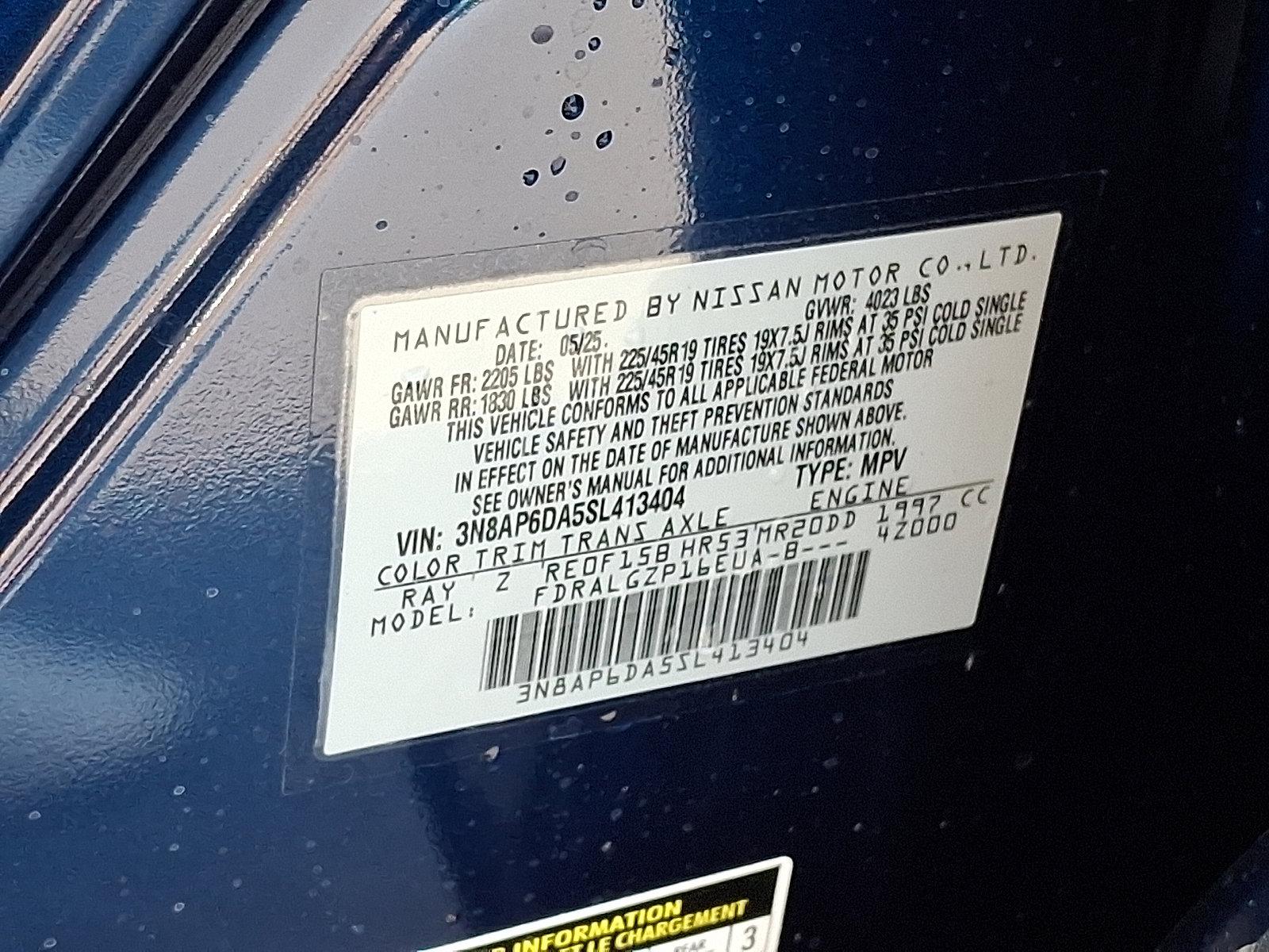 2025 Nissan Kicks Vehicle Photo in Mechanicsburg, PA 17050-2306