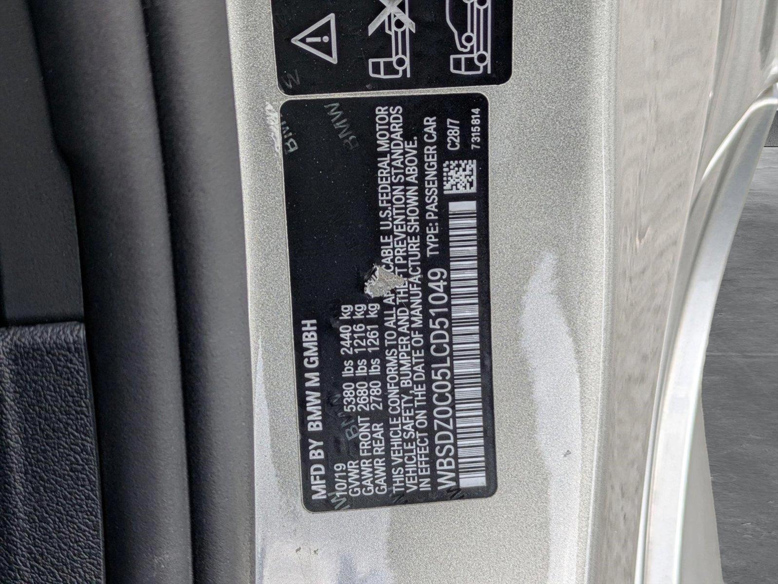 2020 BMW M8 Vehicle Photo in Sanford, FL 32771