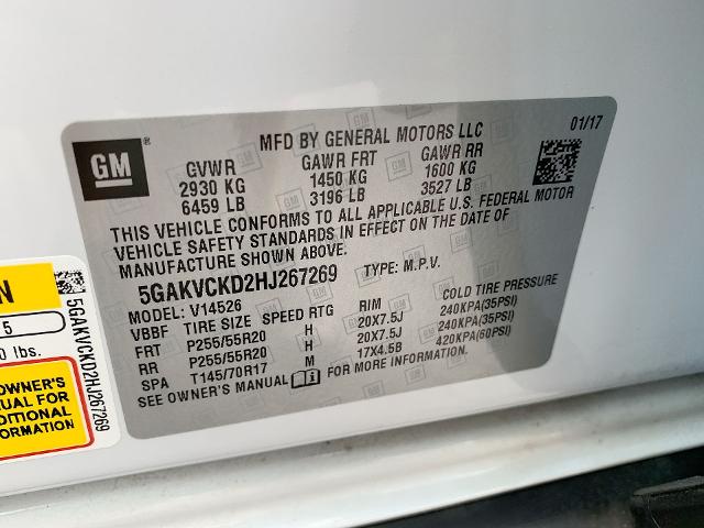 2017 Buick Enclave Vehicle Photo in MOON TOWNSHIP, PA 15108-2571