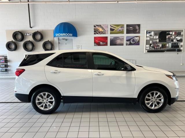 Used 2021 Chevrolet Equinox LS with VIN 3GNAXHEV4MS120845 for sale in Oregon, OH