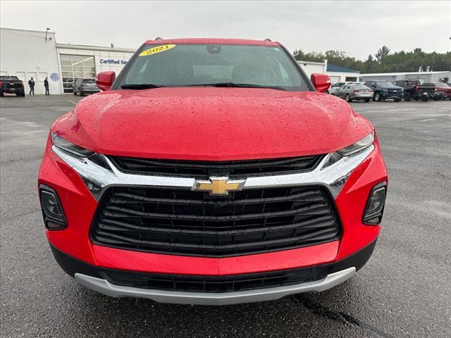 Used 2021 Chevrolet Blazer 2LT with VIN 3GNKBCRS2MS546801 for sale in Alpena, MI