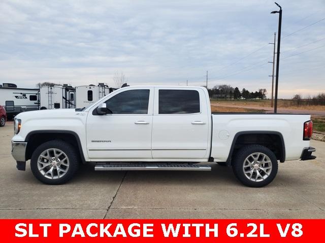 Used 2018 GMC Sierra 1500 SLT with VIN 3GTU2NEJ3JG634099 for sale in Lennox, SD