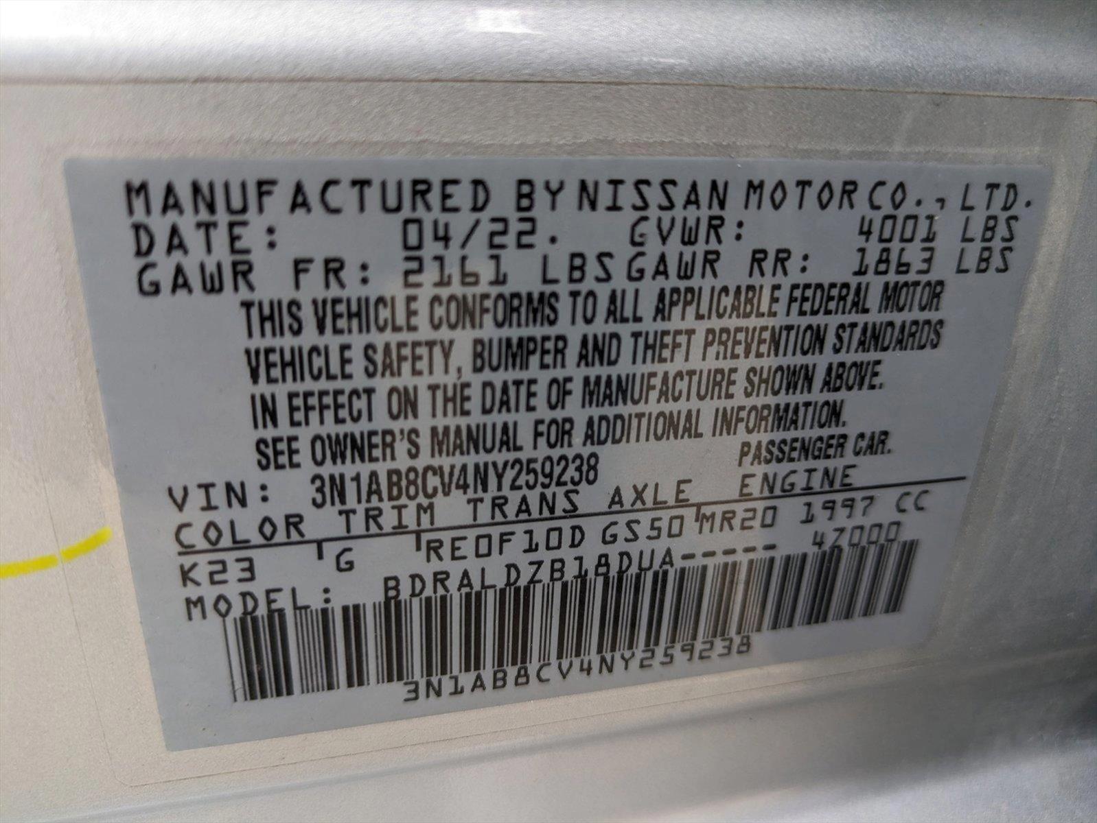 2022 Nissan Sentra Vehicle Photo in Corpus Christi, TX 78415