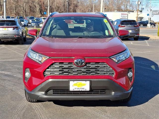 Used 2019 Toyota RAV4 XLE with VIN JTMP1RFV5KJ016601 for sale in Milford, CT