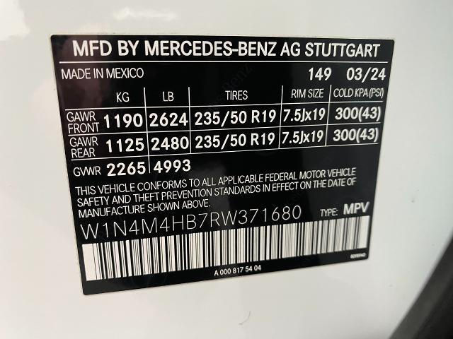 2024 Mercedes-Benz GLB Vehicle Photo in Appleton, WI 54913