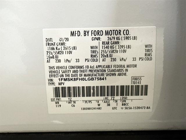 2020 Ford Explorer Vehicle Photo in EVERETT, WA 98203-5662