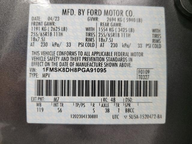 2023 Ford Explorer Vehicle Photo in Neenah, WI 54956