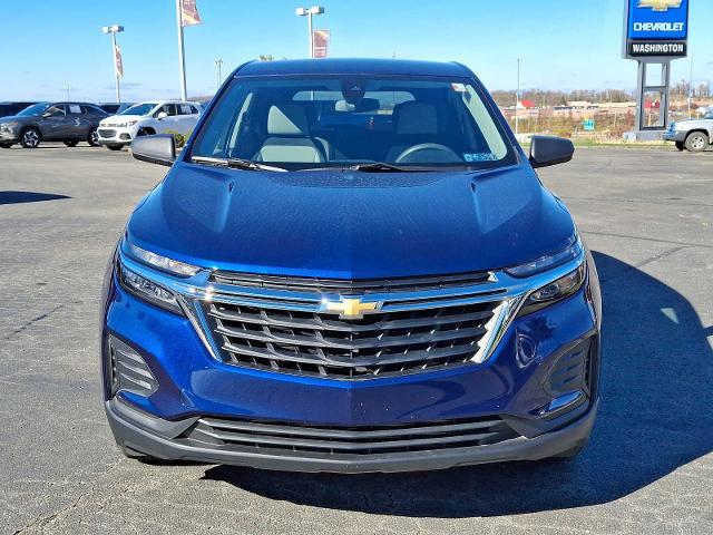 Certified 2022 Chevrolet Equinox LS with VIN 3GNAXSEV8NS226052 for sale in Washington, PA