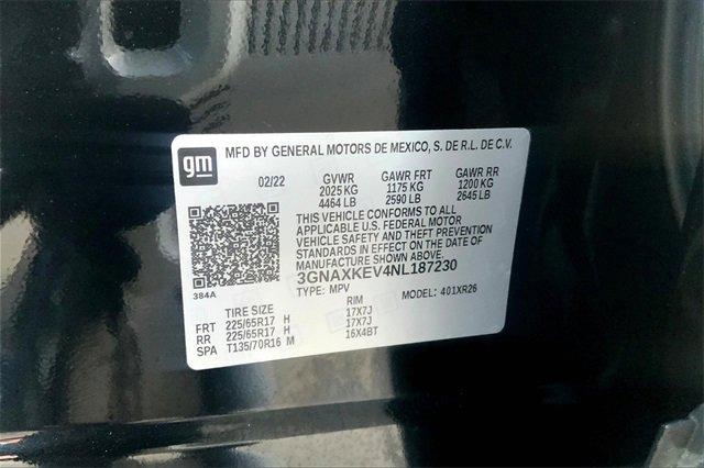 2022 Chevrolet Equinox Vehicle Photo in TOPEKA, KS 66609-0000