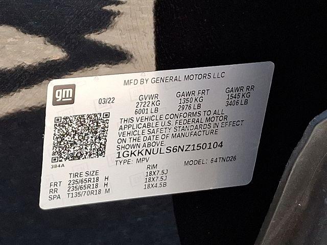 2022 GMC Acadia Vehicle Photo in DANBURY, CT 06810-5034