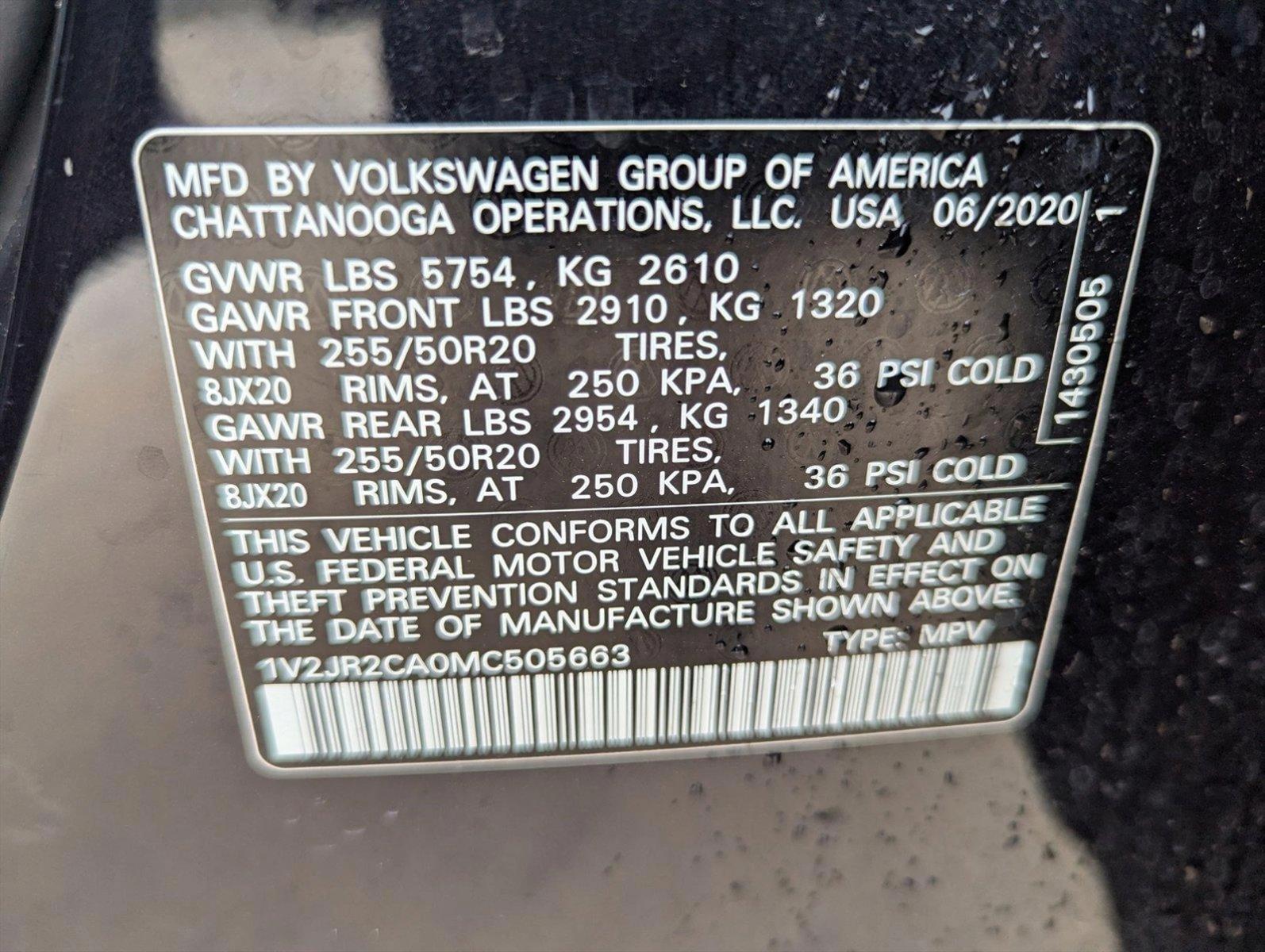 2021 Volkswagen Atlas Vehicle Photo in CORPUS CHRISTI, TX 78412-4902