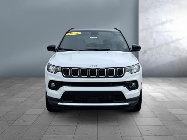 Used 2024 Jeep Compass Limited with VIN 3C4NJDCN4RT581102 for sale in Iowa City, IA