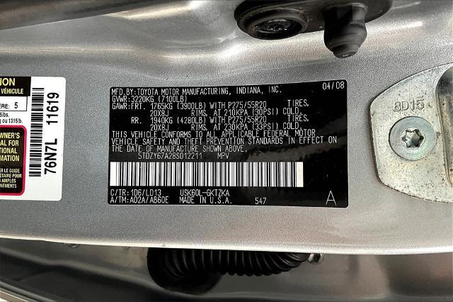 2008 Toyota Sequoia Vehicle Photo in Houston, TX 77007