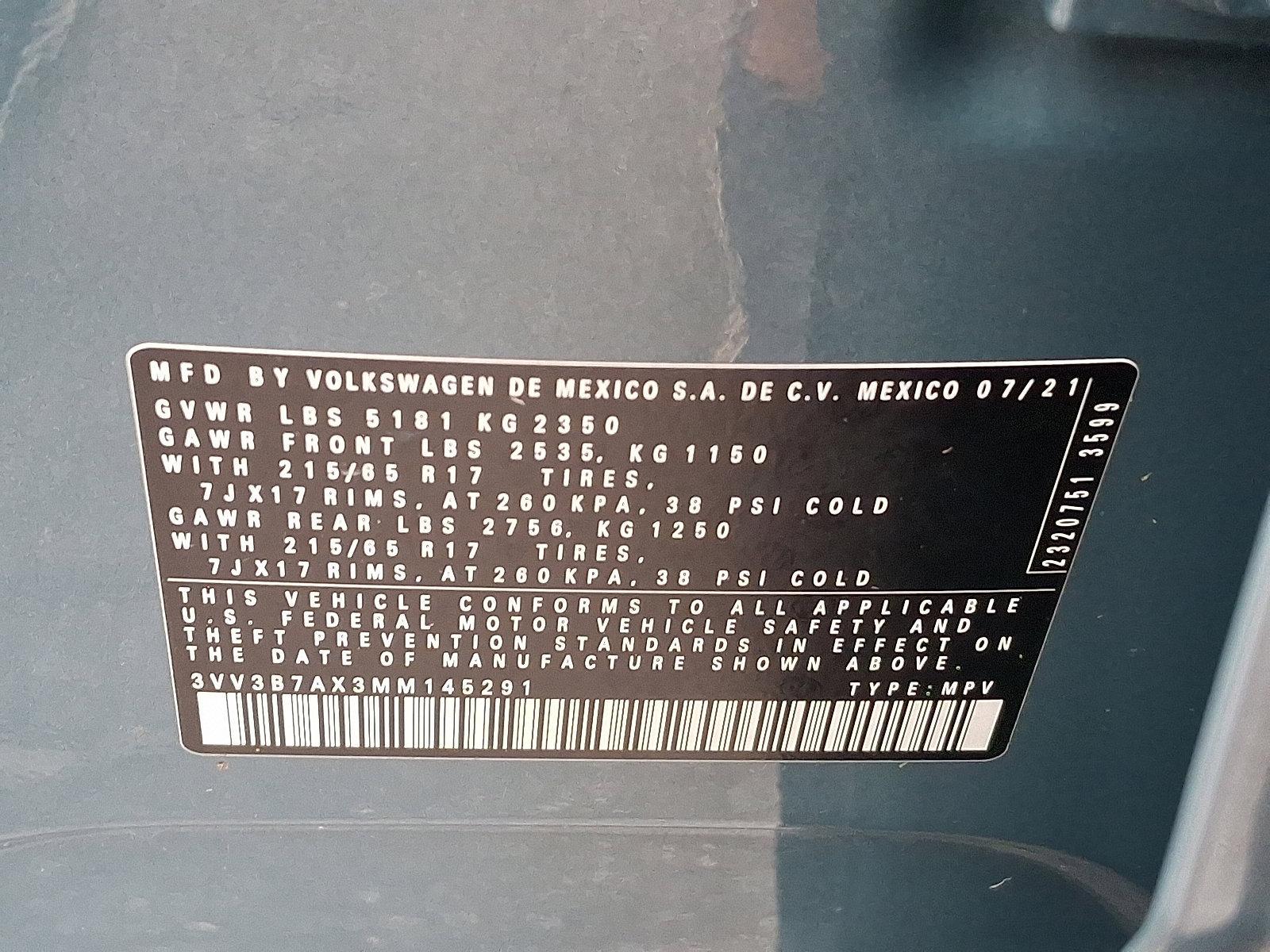 2021 Volkswagen Tiguan Vehicle Photo in Harrisburg, PA 17111