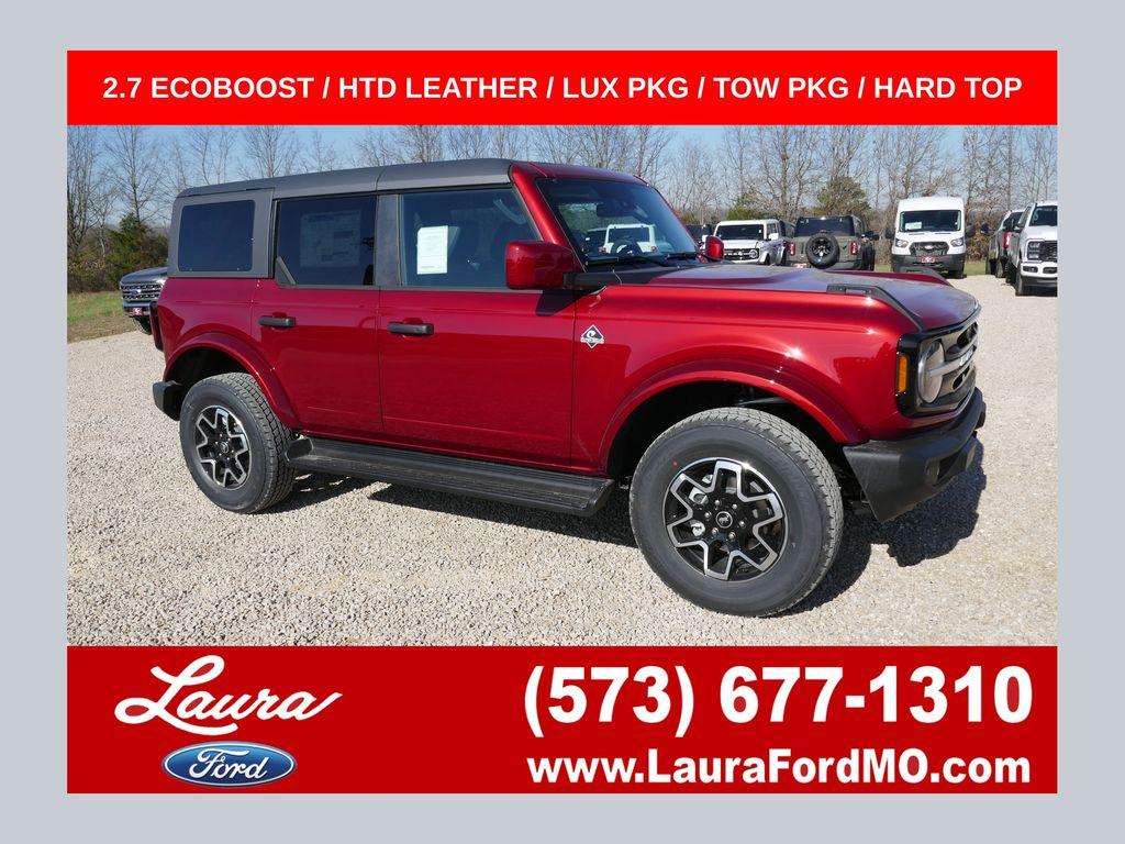 Ruby Red Metallic Tinted Clearcoat 2026 Ford Bronco Outer Banks 4-Door 4WD SUV / Crossover Four-Wheel Drive Automatic