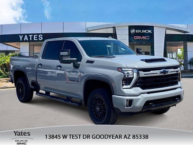 Slate Gray Metallic 2024 Chevrolet Silverado 2500HD LTZ Crew Cab 4WD Pickup Truck Four-Wheel Drive Automatic