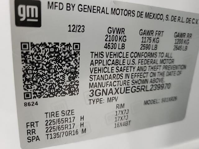 2024 Chevrolet Equinox Vehicle Photo in MANITOWOC, WI 54220-5838