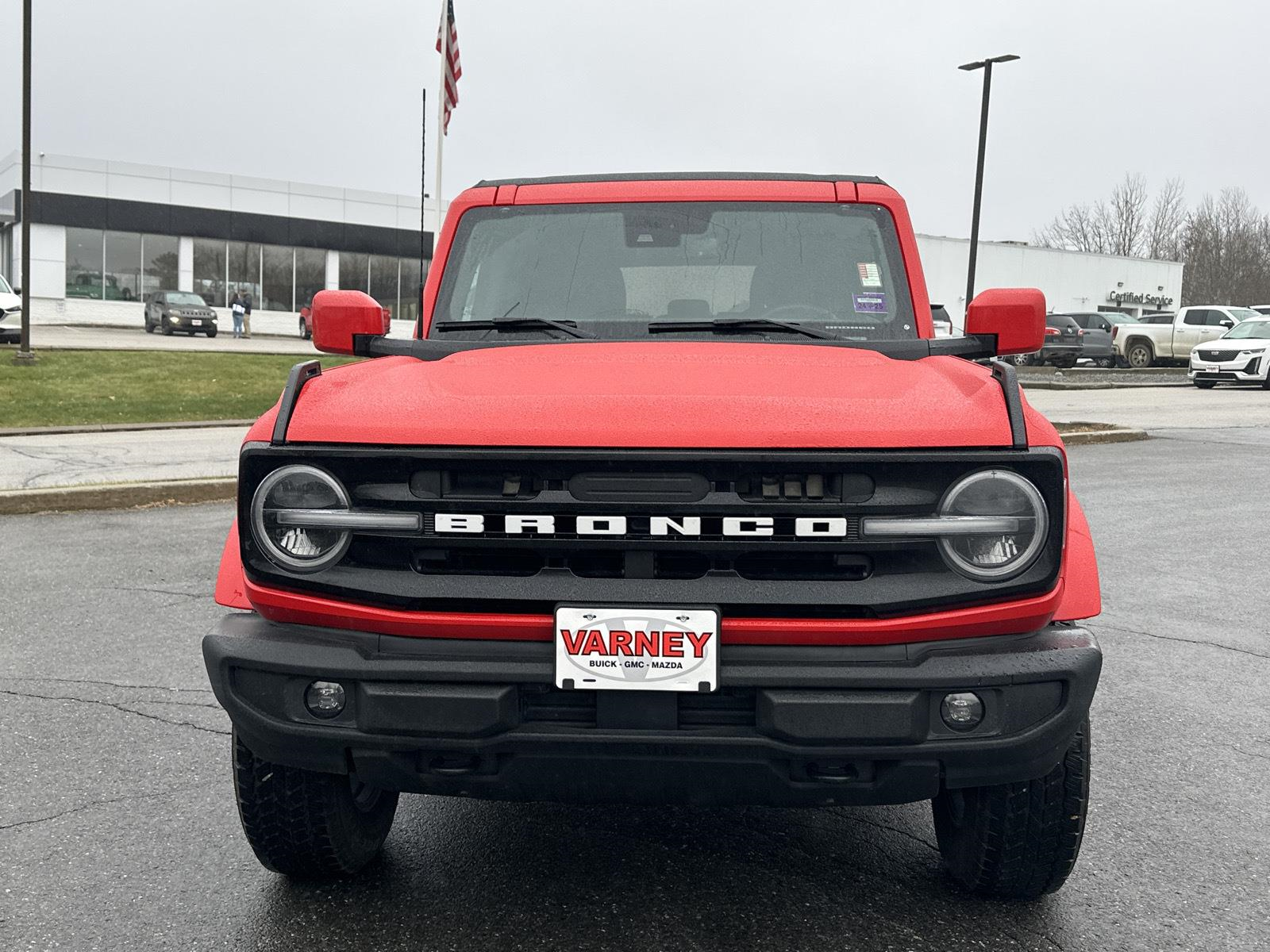 Used 2024 Ford Bronco 4-Door Outer Banks with VIN 1FMDE8BH9RLA17309 for sale in Bangor, ME