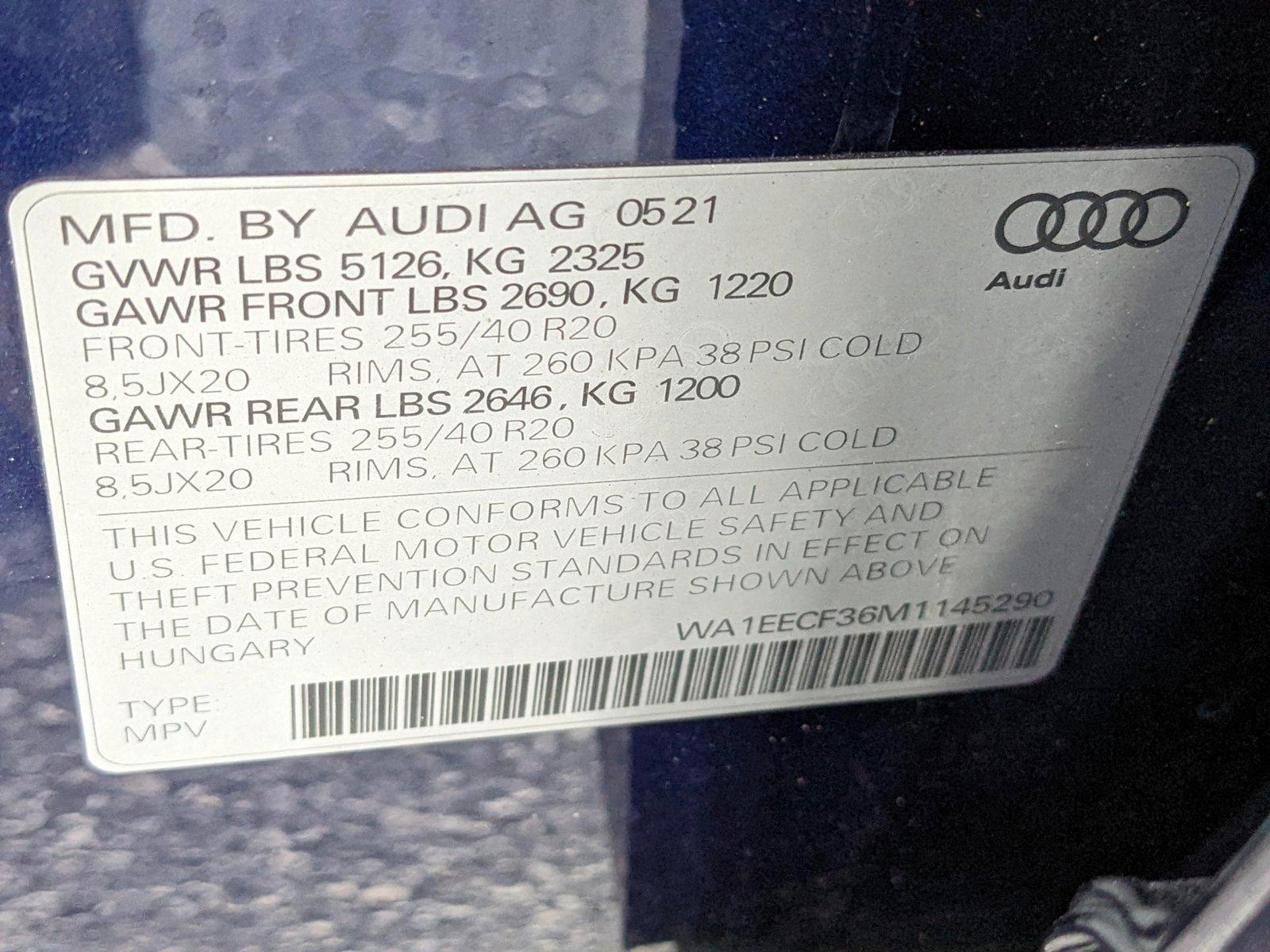 2021 Audi Q3 Vehicle Photo in Orlando, FL 32811