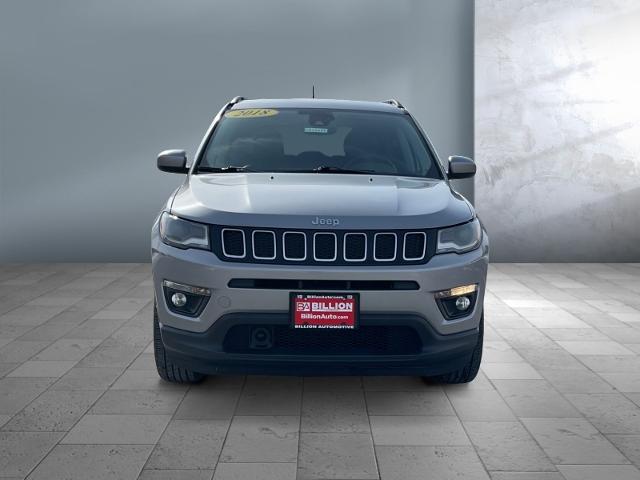 Used 2018 Jeep Compass Latitude with VIN 3C4NJDBB9JT360123 for sale in Iowa City, IA