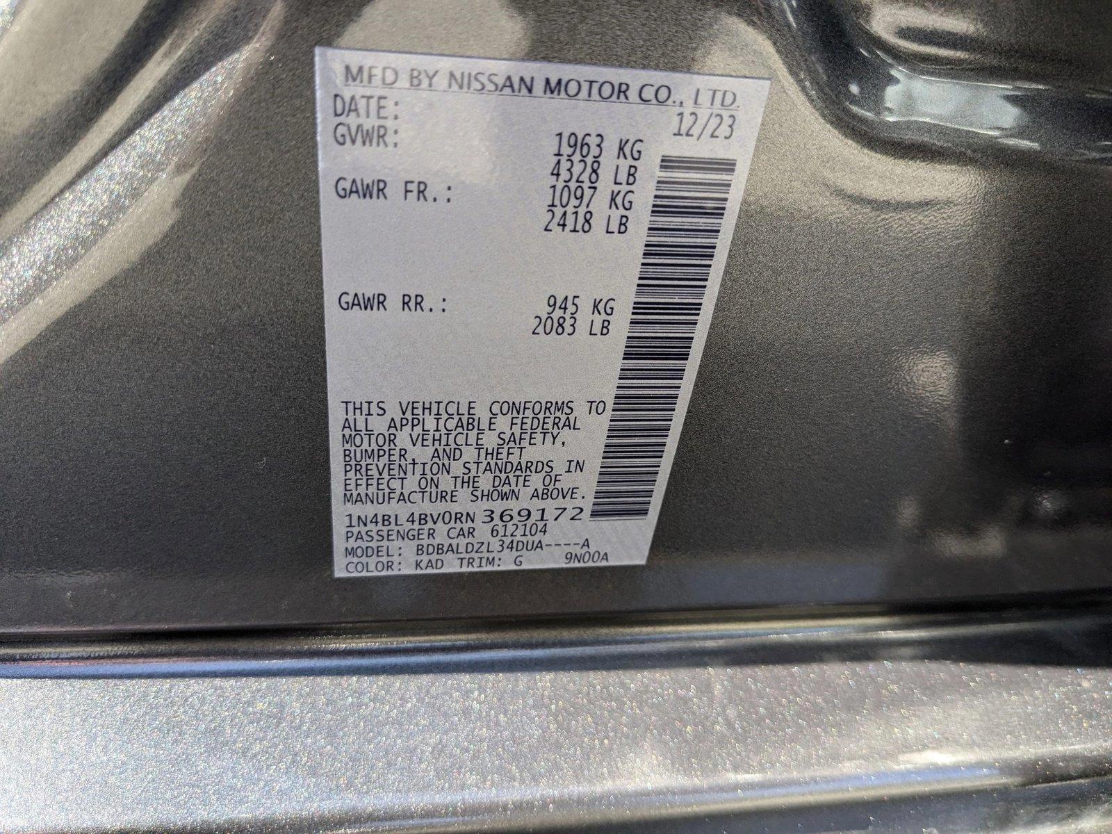 2024 Nissan Altima Vehicle Photo in Miami, FL 33135