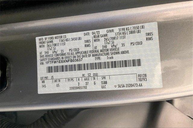 2022 Ford F-150 Vehicle Photo in INDEPENDENCE, MO 64055-1314