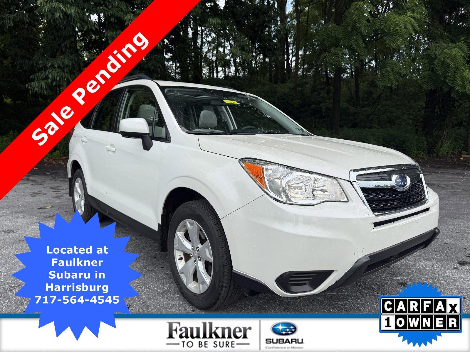 2016 Subaru Forester Vehicle Photo in Harrisburg, PA 17111