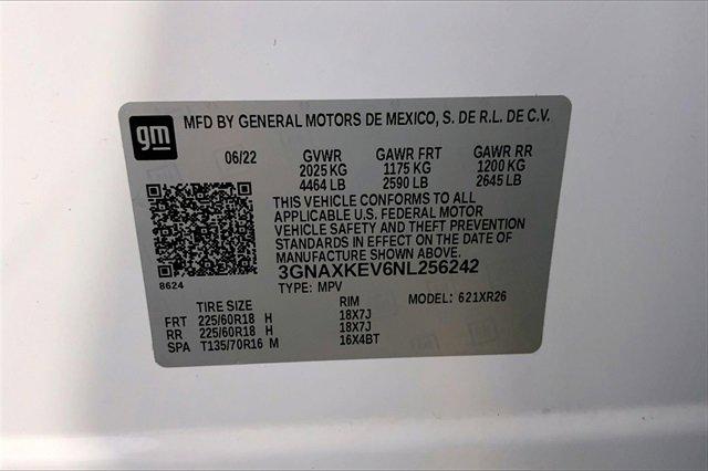 2022 Chevrolet Equinox Vehicle Photo in INDEPENDENCE, MO 64055-1314