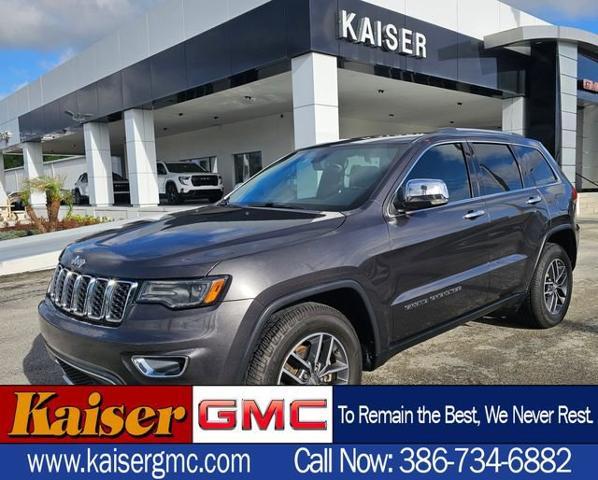 Gray 2017 Jeep Grand Cherokee Limited SUV / Crossover 4X2 8-Speed Automatic
