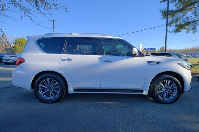 Certified 2022 INFINITI QX80 PREMIUM SELECT 4WD with VIN JN8AZ2AE6N9290140 for sale in Midlothian, VA