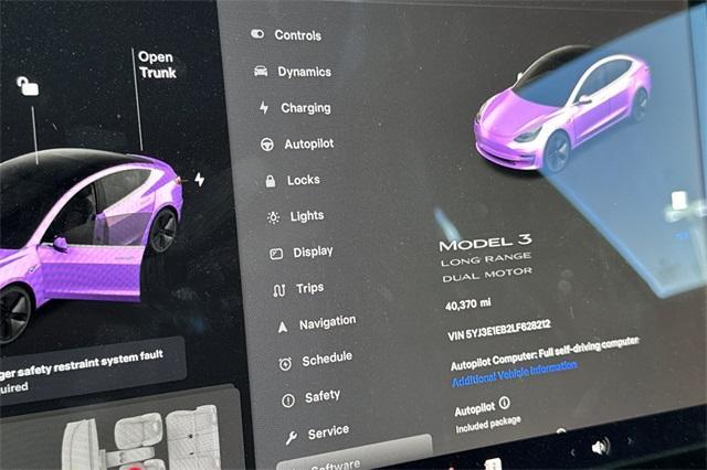 2020 Tesla Model 3 Vehicle Photo in ELK GROVE, CA 95757-8703