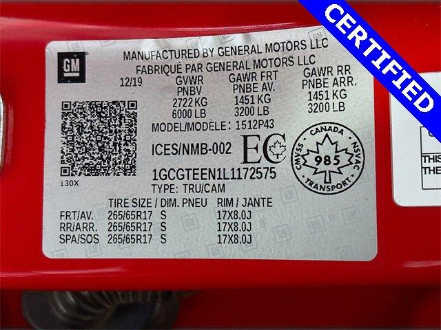 2020 Chevrolet Colorado Vehicle Photo in PUYALLUP, WA 98371-4149