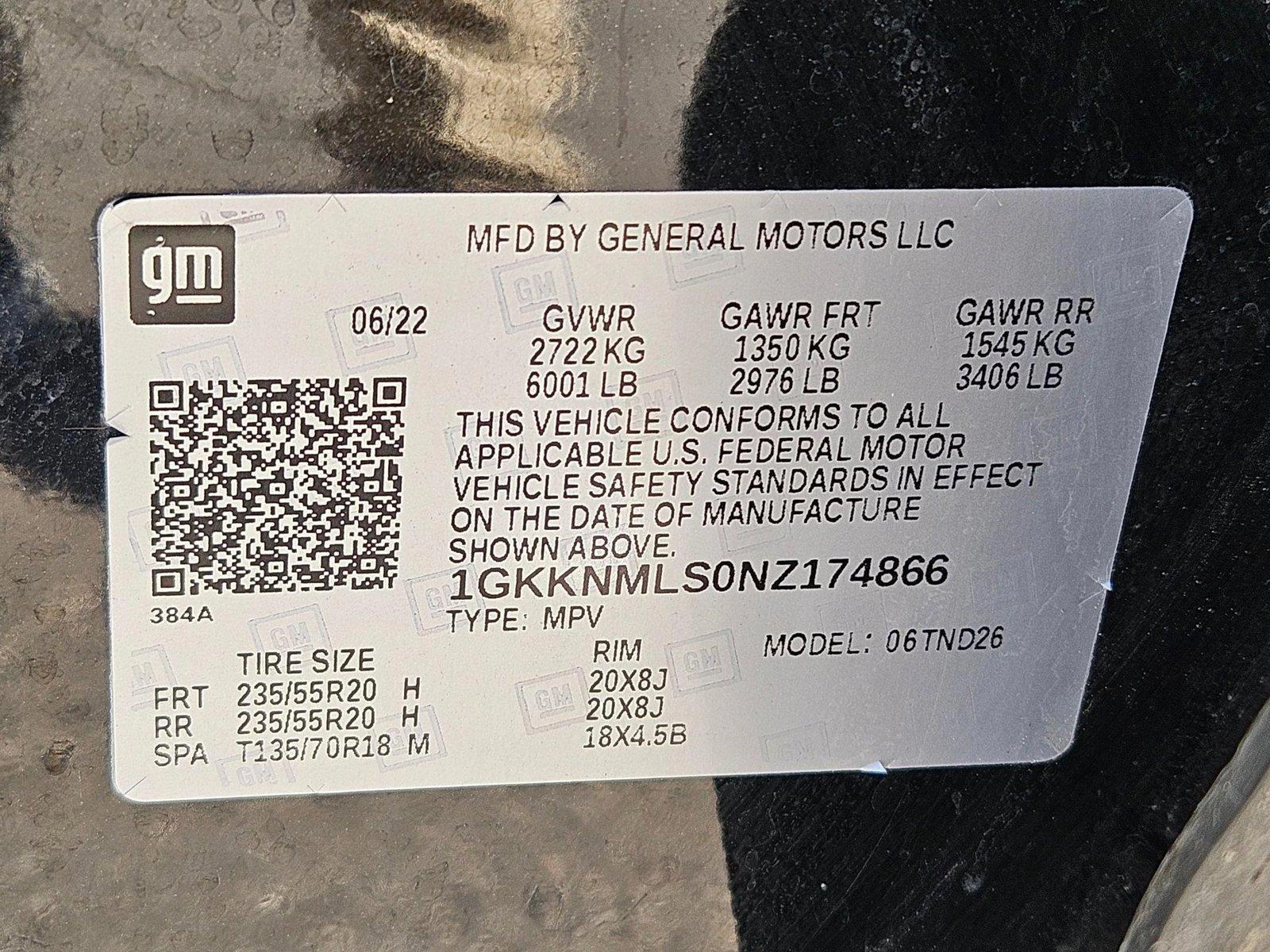 2022 GMC Acadia Vehicle Photo in HENDERSON, NV 89014-6702