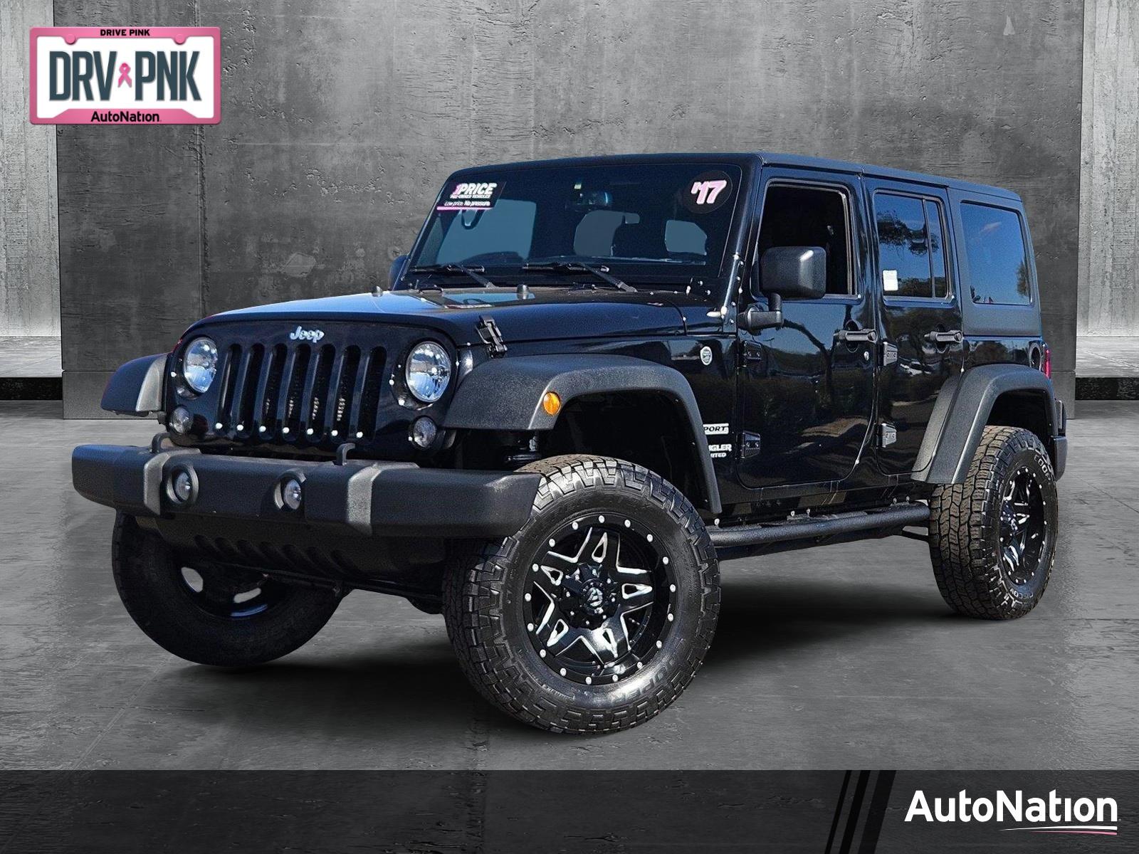 2017 Jeep Wrangler Unlimited Vehicle Photo in PEORIA, AZ 85382-3715