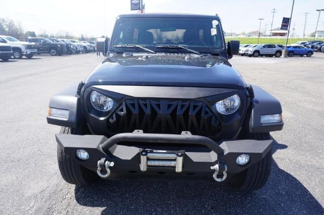 Used 2022 Jeep Wrangler Unlimited Sport S with VIN 1C4HJXDN2NW128291 for sale in Wintersville, OH