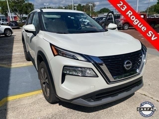 Certified 2023 Nissan Rogue SV with VIN 5N1BT3BA1PC758344 for sale in Titusville, FL