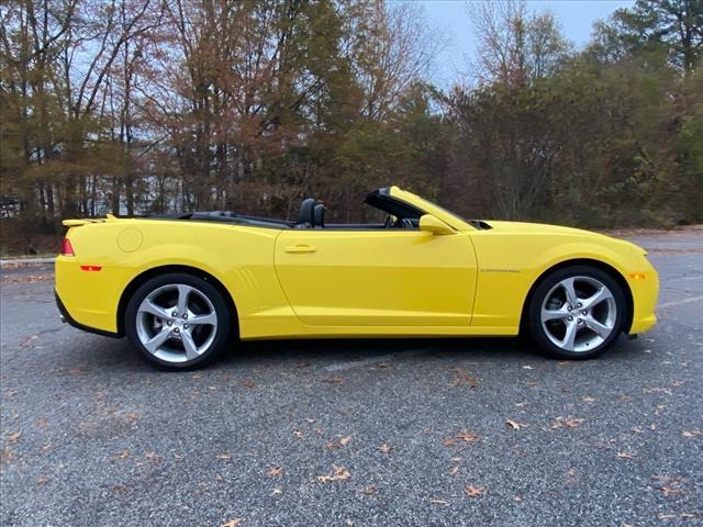 Used 2015 Chevrolet Camaro 2LT with VIN 2G1FF3D30F9272098 for sale in Ashland, VA