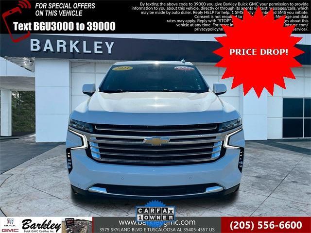 Used 2023 Chevrolet Suburban High Country with VIN 1GNSKGKL4PR113000 for sale in Tuscaloosa, AL