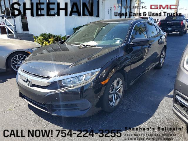 2016 Honda Civic Sedan Vehicle Photo in LIGHTHOUSE POINT, FL 33064-6849