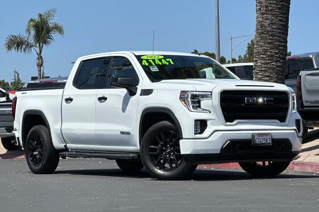 Used 2022 GMC Sierra 1500 Limited Elevation with VIN 3GTP9CEK1NG123731 for sale in San Jose, CA