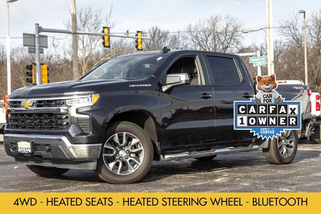 Used 2022 Chevrolet Silverado 1500 LT with VIN 1GCPDKEK9NZ595829 for sale in Elk Grove Village, IL