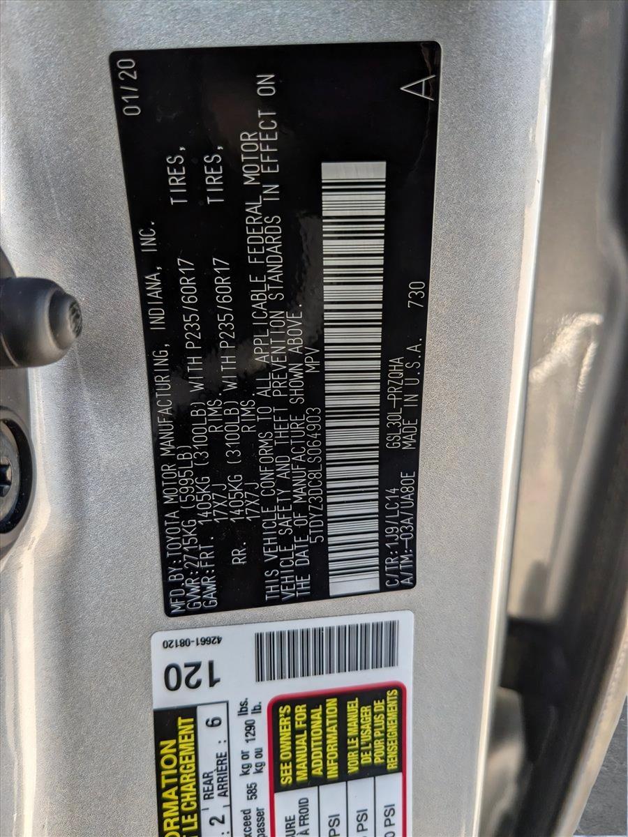 2020 Toyota Sienna Vehicle Photo in Orlando, FL 32811