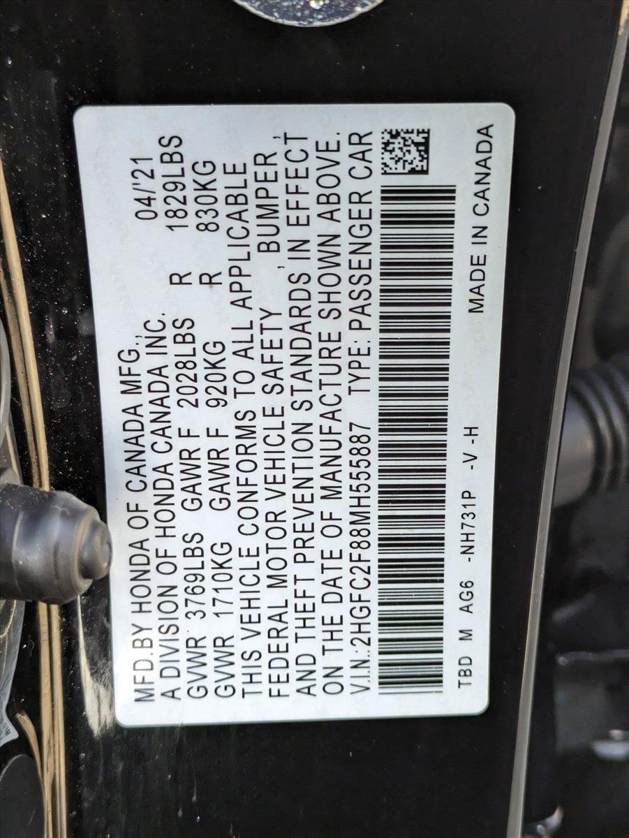 2021 Honda Civic Sedan Vehicle Photo in Miami, FL 33135