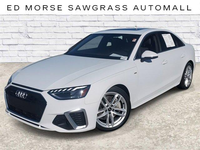 2022 Audi A4 Sedan Vehicle Photo in SUNRISE, FL 33323-3202