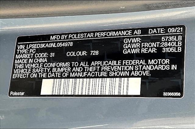 2022 Polestar 2 Vehicle Photo in Grapevine, TX 76051