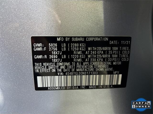 2022 Subaru Outback Vehicle Photo in Puyallup, WA 98371