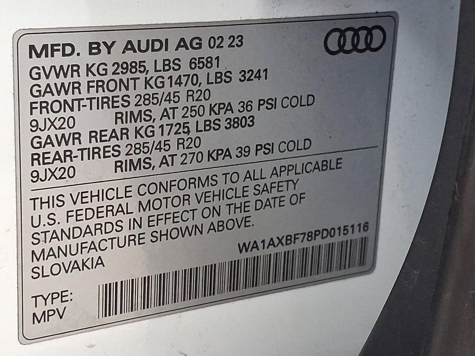 2023 Audi Q7 Vehicle Photo in Lancaster, PA 17601
