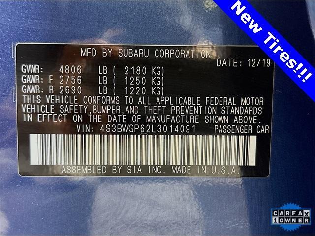2020 Subaru Legacy Vehicle Photo in Puyallup, WA 98371